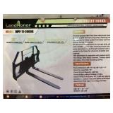 Unused LandHonor Mini Skid Steer Pallet Fork Frame ... you are bidding on one frame & two forks