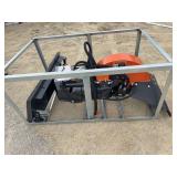 Unused 2026 Skid Steer Stump Grinder(with controller)