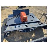 Unused 2026 Skid Steer Brush Cutter Attachment