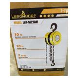 Unused LandHonor 2-Tons Lift Hand Chain Hoist