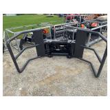Unused 2026 Skid Steer Bale Squeeze Hydraulic Adjustable Attachments