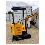 2026 Unused RT15R-Z Mini Excavator ... Broken throttle see photos, can be adjusted manually