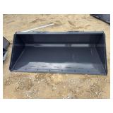 Unused 2026 Skid Steer Track Duty Bucket Attachment Width: 78 in