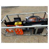 Unused 2026 Skid Steer Post Driver ... You are bidding on one out of the crate