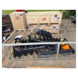 Unused LandHonor Skid Steer Loader Auger Drives ... you are bidding on two rods & one driver