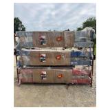 10000 LB Two Post Lift ... You are bidding on the middle blue unit