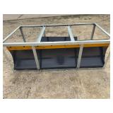 Unused 2026 Skid Steer 6 Way Dozer Blade(with controller) Attachment