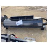 Unused 2026 Skid Steer Hydraulic Rotary Tiller Attachment