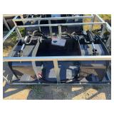 Unused 2026 Skid Steer Grapple Bucket Attachment