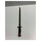 Military Bayonet with Wooden Handle