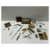 Variety of Collectibles and Tools