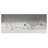 Assorted Glassware... Primarily Clear Glass