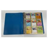 Trading Card Binder with Pokemon Trading Cards...11 Pages