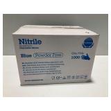 Rubberex Nitrile Disposable Gloves Case of 1000 Large