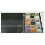 Trading Card Binder with Pokemon Cards...11 Pages