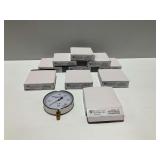 (10) Weksler Pressure Gauges