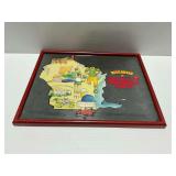 Seagrams Seven Crown Wisconsin Advertising Mirror