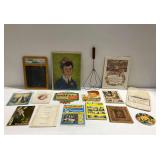 Vintage Paper Ephemera and Educational Toys