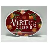 Virtue Cider Metal Sign