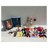 1964 Mattel Barbie and Ken Doll Trunk with Dolls, Wardrobe and Accessories