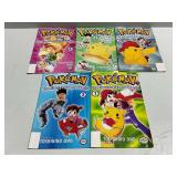 (5) Pokémon The Electric Tale of Pikachu Comic Books
