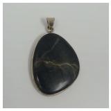 Sterling Silver Pendant with Picasso Stone