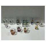 Group of Pop Culture Character Drinking Glasses