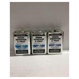 (3) Dykem Remover and Prep 1 Gallon Metal Containers