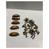 Bakelite and Metal Drawer Pulls with Architectural Hardware Lot