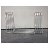 (3) New Age Industrial Aluminum Dunnage Racks