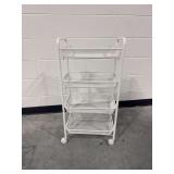 4-Tier Metal Rolling Utility Cart