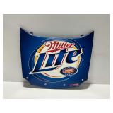 2004 Miller Lite Beer Metal Hood Sign