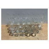 Etched Glassware Assortment