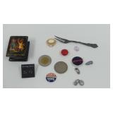 Mixture of Vintage Collectibles and Jewelry