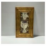 Framed Architectural Floral Print