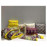 Decorative Bedding and Accent Pillows