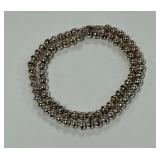 Sterling Silver Bead Strand Necklace