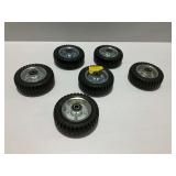 (6) Caster Wheels 6 in. Diameter 250 lb. Capacity