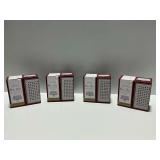 (4) Channel Drains with 6 in. Zero Pattern Grating Square Models
