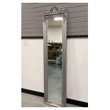 Wall Mirror with Ornately Carved Wooden Frame...mirror cracked