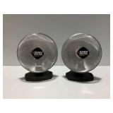 (2) Handy Heater Heatwave Parabolic Space Heaters... powers on