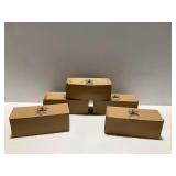 (5) Cooper Crouse-Hinds FAA L-861T Taxiway Edge Lights