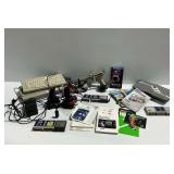 Atari XE Game System with Computer Keyboard, Light Gun, Joysticks, and Software
