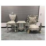 Highly Detailed Chairs and Stand... all damaged and need repair