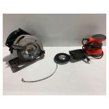 Black & Decker Electric Sander, Craftsman Circular Saw, and Related Items...tools work