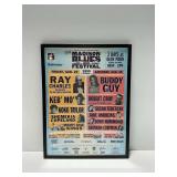 1999 Madison Blues Festival Framed Poster