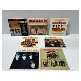 (7) The Beatles Vinyl LP Records