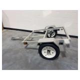 40 in. x 48 in. Aluminum Utility Trailer...missing tail light