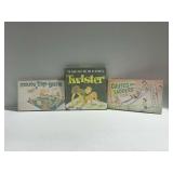 (3) Framed Board Game Prints