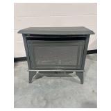 Gray Gas Fireplace